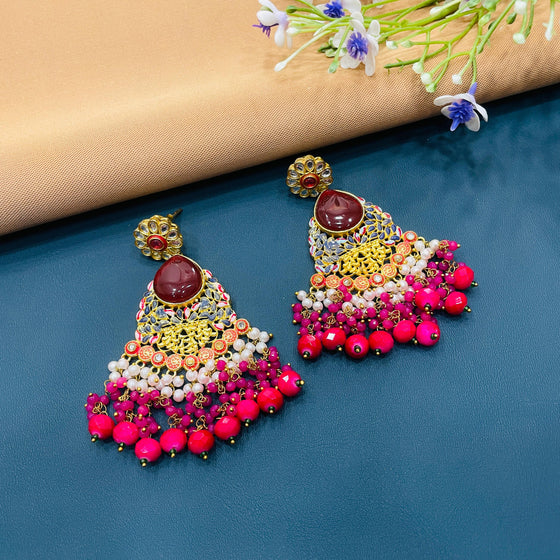 KUNDAN EARRINGS