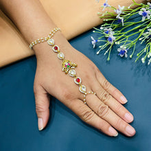  KUNDAN HAND CHAIN