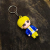 RUBBER KEYCHAIN