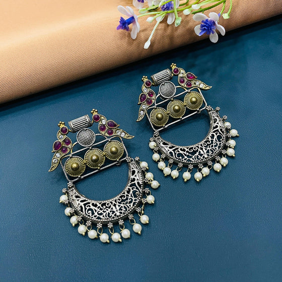 GERMAN SILVER EARRINGS