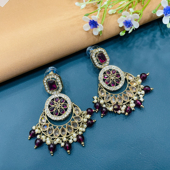 MAHENDI POLISH EARRING