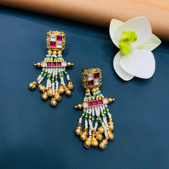 KUNDAN EARRINGS