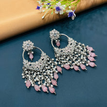  SILVER DIAMOND EARRINGS