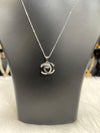 SILVER DIMOND NECKLACES