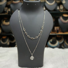  SILVER DIMOND NECKLACES