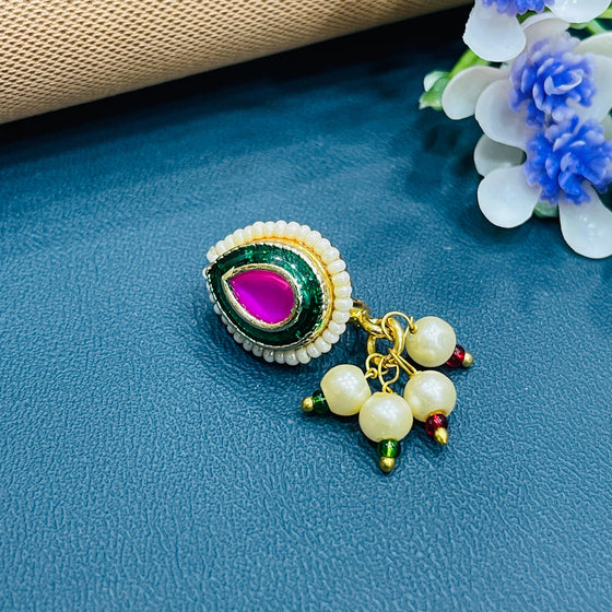 KUNDAN NOSE RING