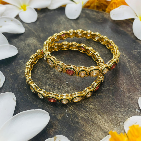 KUNDAN BANGLES