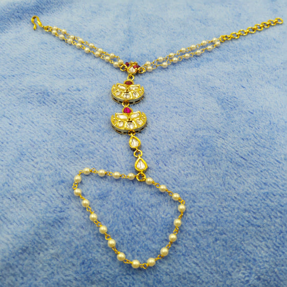 KUNDAN HAND CHAIN