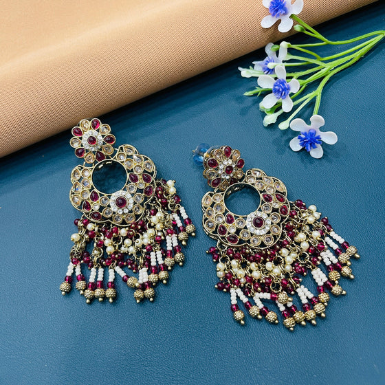 MAHENDI POLISH EARRING