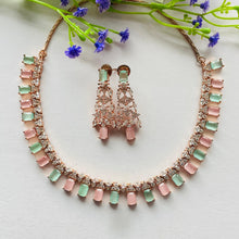  ROSE GOLD KUNDAN SET