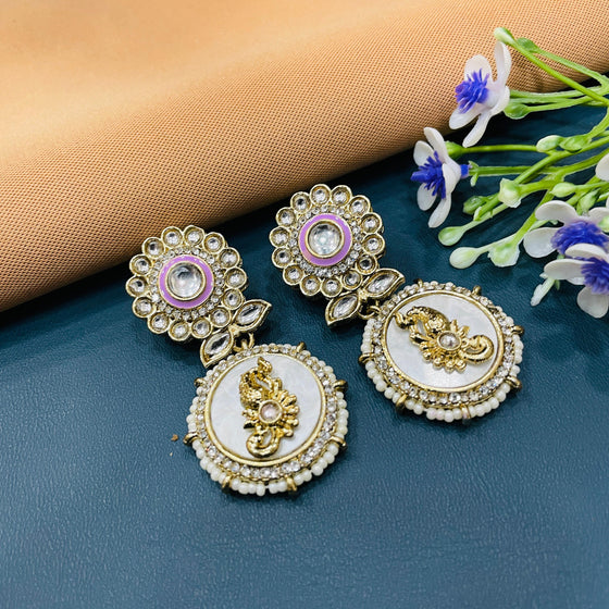 MAHENDI POLISH EARRING