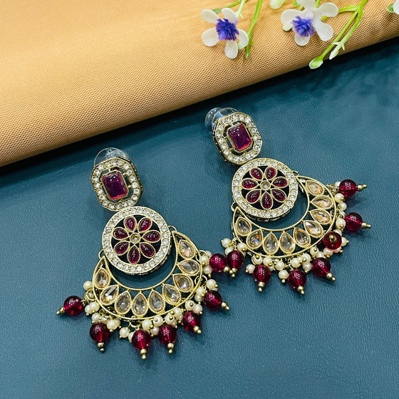 MAHENDI POLISH EARRING