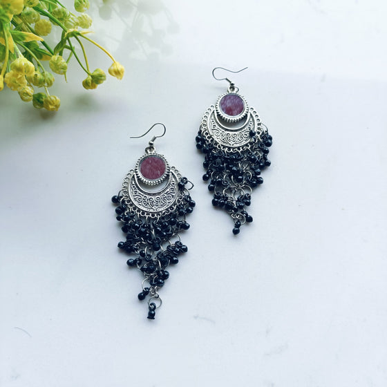 OXIDISED EARRINGS