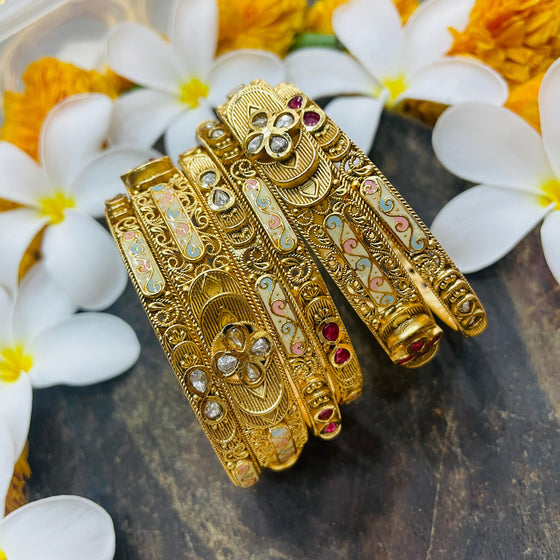 KUNDAN BANGLES