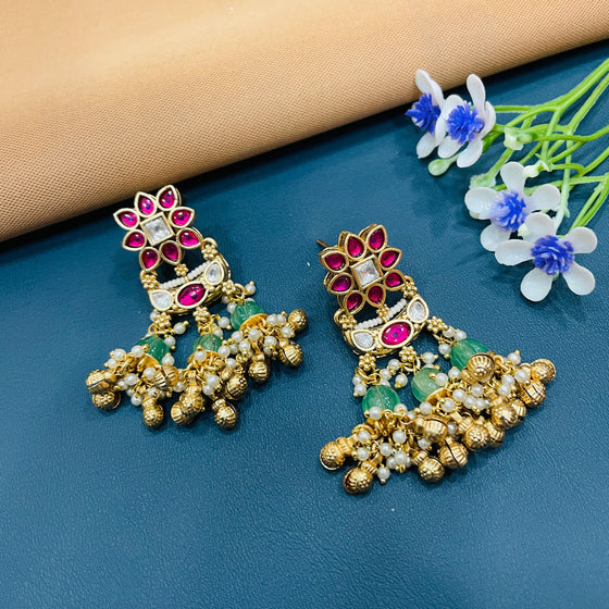 KUNDAN EARRINGS