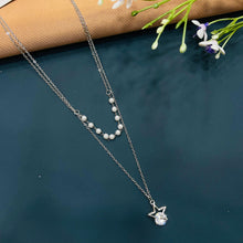  SILVER DIMOND NECKLACES