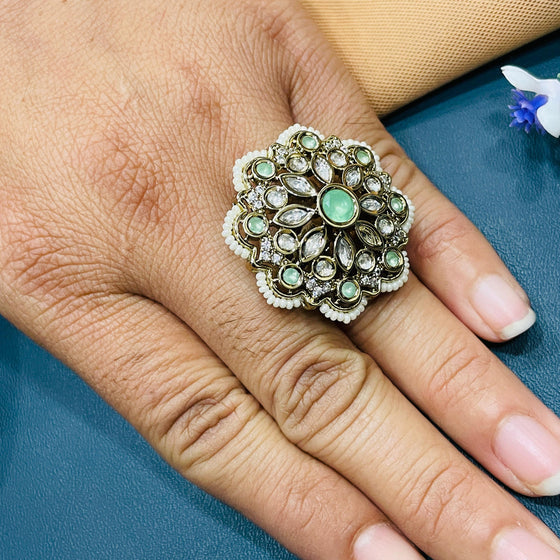 MEHANDI POLISH RING