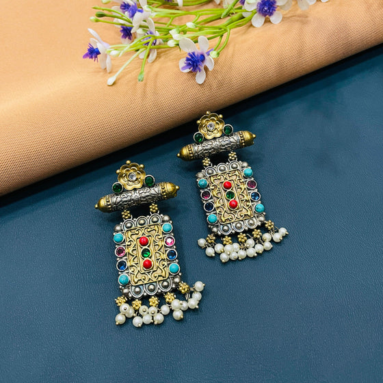 GERMAN SILVER EARRINGS