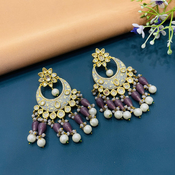 KUNDAN EARRINGS