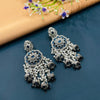 SILVER DIAMOND EARRINGS