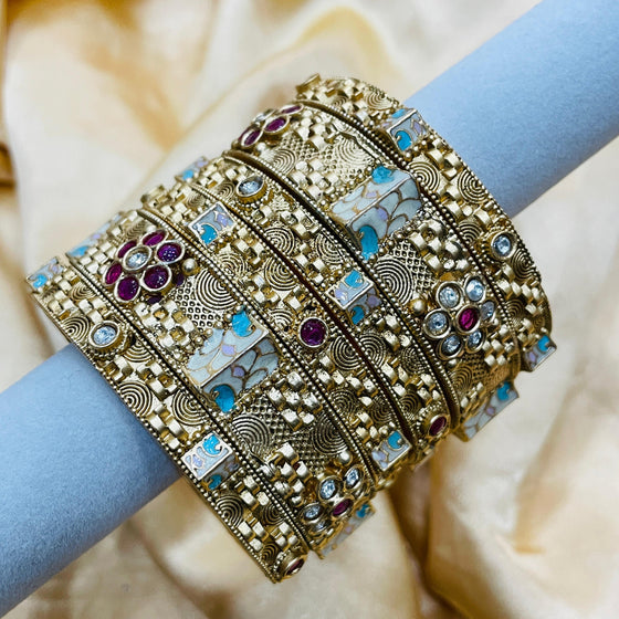 KUNDAN BANGLES