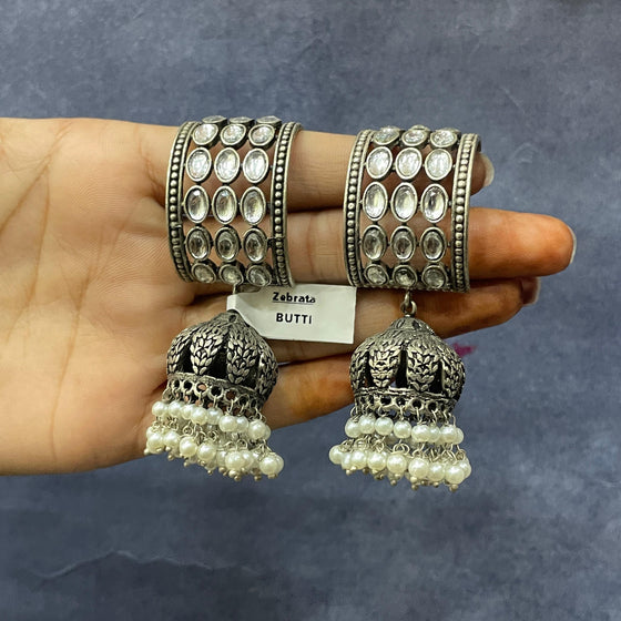 GERMAN SILVER EARRINGS