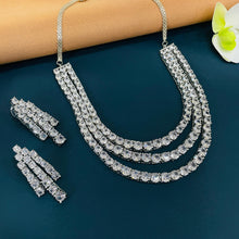  SILVER AD DIAMOND SET