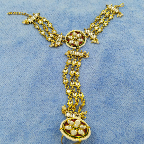 KUNDAN HAND CHAIN