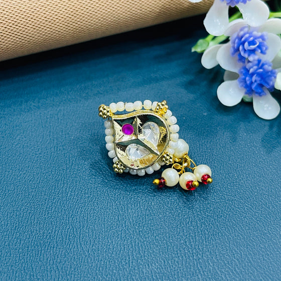 KUNDAN NOSE RING