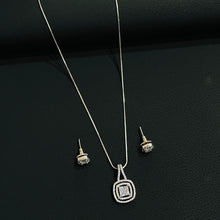  SILVER DIMOND NECKLACES