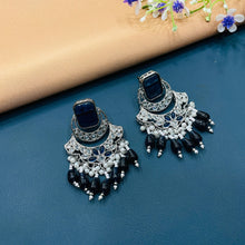  SILVER DIAMOND EARRINGS