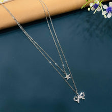  SILVER DIMOND NECKLACES