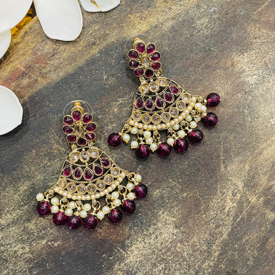 MAHENDI POLISH EARRING