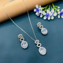  SILVER DIMOND NECKLACES