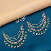 KUNDAN EAR CHAIN