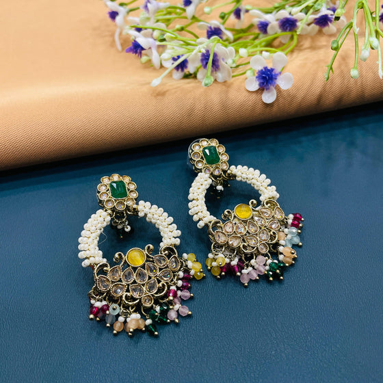 MAHENDI POLISH EARRING