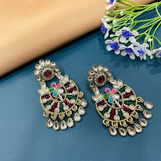 MAHENDI POLISH EARRING