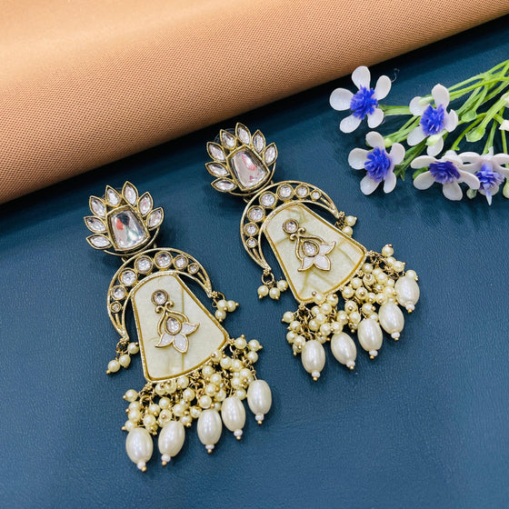 MAHENDI POLISH EARRING