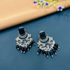 SILVER DIAMOND EARRINGS