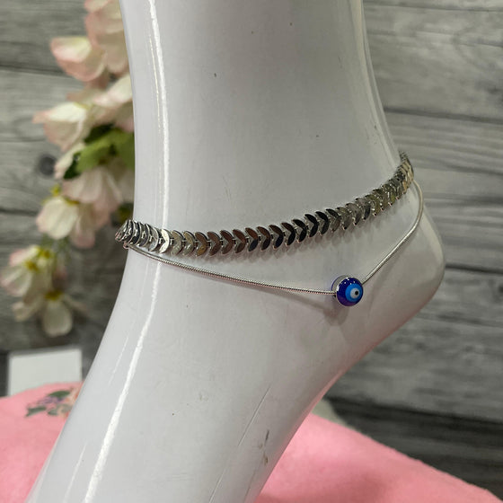 SILVER ANKLET